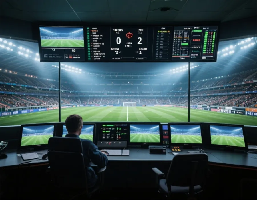 世界杯即时比分数据看板示意图