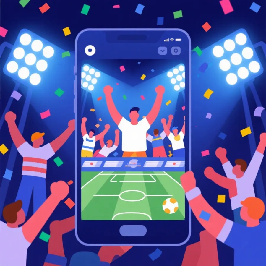 世界杯观赛体验示意图